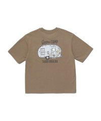 TARAS BOULBA/レディース ヘビーコットン プリントＴシャツ（キャンピングカー）/505590672