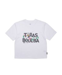 TARAS BOULBA/レディース コットン天竺 プリントＴシャツ（ロゴ）/505590679