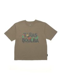 TARAS BOULBA/レディース コットン天竺 プリントＴシャツ（ロゴ）/505590680