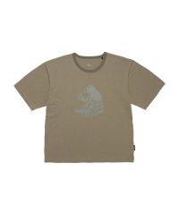 TARAS BOULBA/レディース コットン天竺 プリントＴシャツ（クマ）/505590685