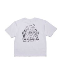 TARAS BOULBA/レディース PE天竺 プリントＴシャツ（キャンプ）/505590702