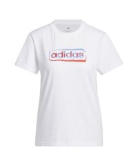 Adidas/W ESS リニア グラフィック Tシャツ/505591223