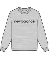 new balance/リニアロゴ ルーズフィットロングスリーブTシャツ/505592087
