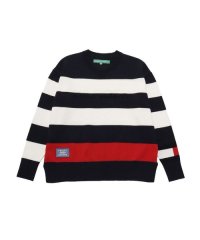 TOMMY HILFIGER GOLF/トミー ヒルフィガー ゴルフ レディース ラガーストライプクルーネックニット/505596575