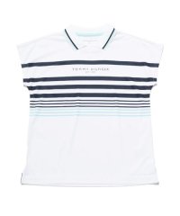 TOMMY HILFIGER GOLF/トミー ヒルフィガー ゴルフ レディース パネルボーダー フレンチシャツプルオーバー/505596604