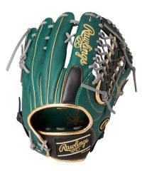 Rawlings/軟式 HYPER TECH COLOR SYNC（ハイパーテックカラーシンク）Y719－Dグリーン/ブラック/505596722