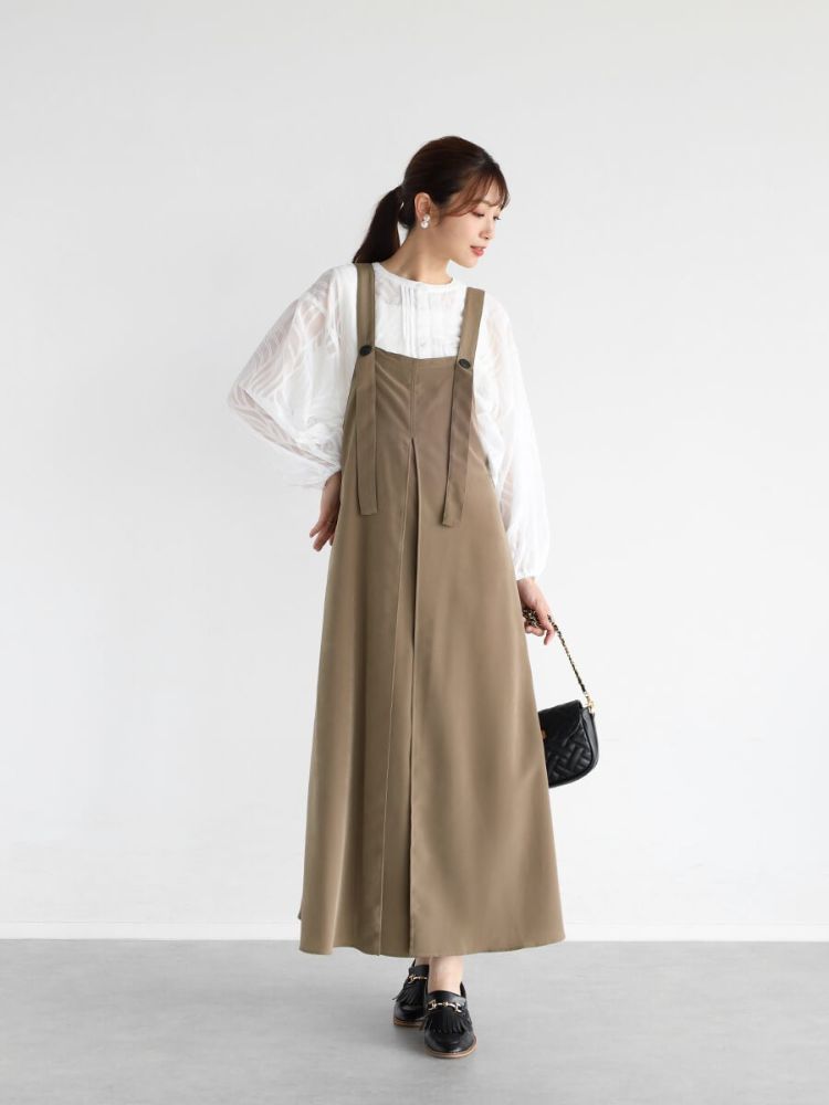 ヤマダヤ Vin☆タックフレアジャンパースカート 新品 21000円 ヴァン Vin タックフレアジャンパースカート(505597617