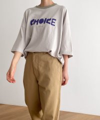 CANAL JEAN/【ユニセックス】choice_cnl(チョイス)"CHOICE"リンガー半袖Tシャツ/505598089