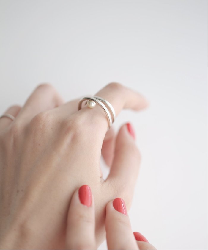 フィリップオーディベール PHILIPPE AUDIBERT ツイストリング PHILIPPE AUDIBERT】Alicia twisted ring pm, ツイストリング