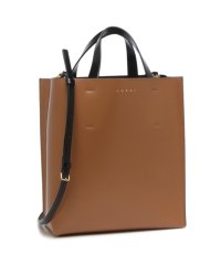 MARNI/マルニ ハンドバッグ ショルダーバッグ ミュゼオ 2WAY ブラウン ブラック レディース MARNI SHMPV01TY0 LV639 Z2P69/505599875