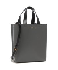 MARNI/マルニ トートバッグ ショルダーバッグ ミュゼオ ミニ 2WAY ミニバッグ グレー マルチ メンズ レディース MARNI SHMP0039Y0 LV639 /505599887