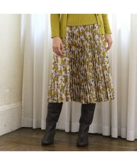 Liliane Burty ECLAT/【S・Mサイズ】イタリア製素材　フラワープリントスカート［セットアップ可］/505601443
