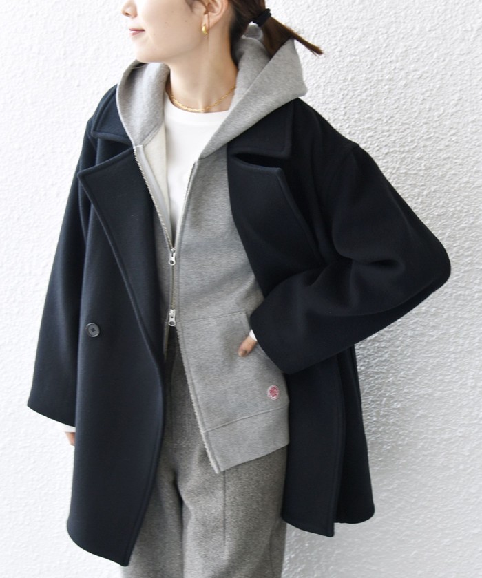 CLANE（クラネ）の「【CLANE/クラネ】SHORT SHAGGY COCOON OVER COAT/ショートシャギーコクーンオーバーコート （チェスターコート）」 - WEAR