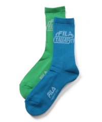 FILA socks Mens/足底パイル リブソックス 2足組 メンズ/505491951