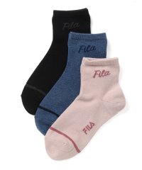 FILA socks Ladies/無地 筆記体ロゴ ショートソックス　レディース/505491969