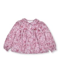 BeBe Petits Pois Vert/ネル起毛コットン花柄ブラウス(95~150cm)/505601751