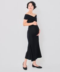 CHOCOA/チョコア CHOCOA クロス授乳ワンピース【マタニティ服／授乳服】23a01/505601561