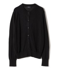 SHIPS WOMEN/SHIPS Primary Navy Label:シルク カシミヤ クルーネック カーディガン/505603488
