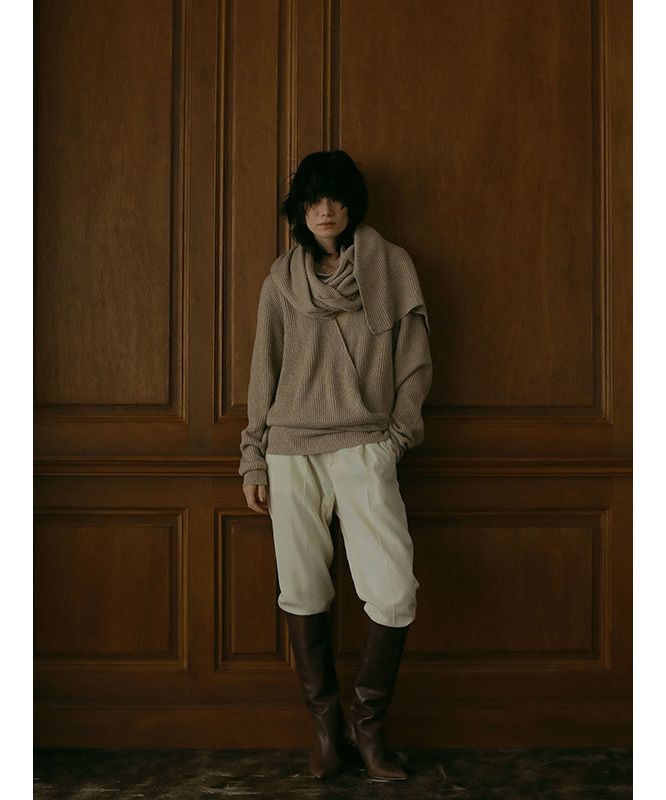 etretokyo カシュクールニットプルオーバー セール 40%OFF】カシュクールニットプルオーバー(505603949