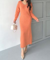 JULIA BOUTIQUE/ルージュニットタイトワンピース/23579/505618315