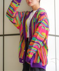 JOINT WORKS/【THRIFTY LOOK/スリフティールック】 3D Knitting B Cardigan/505622586