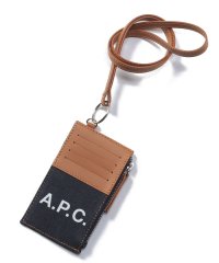 A.P.C./【A.P.C】アーペーセー Axel ストラップ付 カード、コインケース　M63527CODDP/505508330