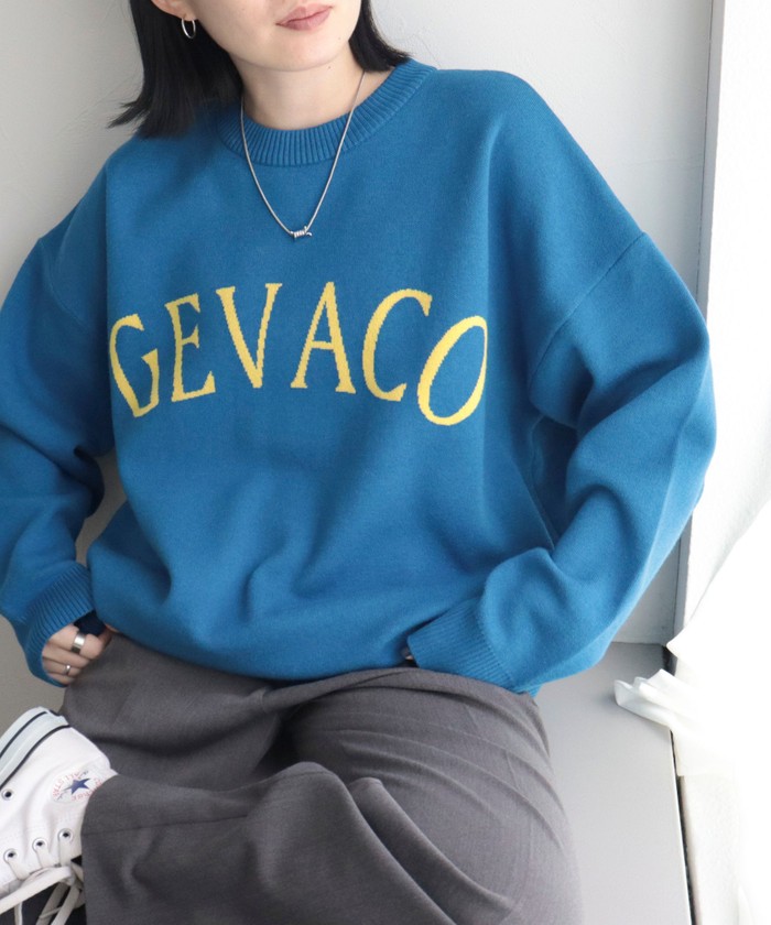 GEVACO/ゲバコ】アーチロゴジャガードセーター(505573851) | フレディ