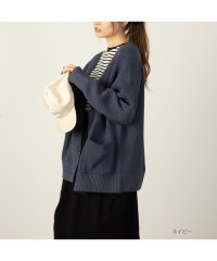 MAC HOUSE(women)/NAVY ネイビー ボタンカーディガン 374021MH/505598141