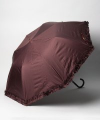 LANVIN en Bleu(umbrella)/晴雨兼用折りたたみ日傘　ドビーフリル/505601422