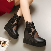 BACKYARD FAMILY/バックヤードファミリー BACKYARD FAMILY ブーツ フラワーレース mmshose0627d/505613580