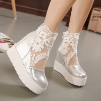 BACKYARD FAMILY/バックヤードファミリー BACKYARD FAMILY ブーツ フラワーレース mmshose0627d/505613580