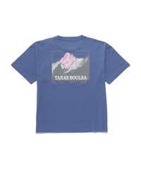 TARAS BOULBA/レディースコットンナイロンプリントポケットTシャツ マウンテン/505621404