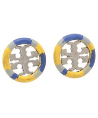 TORY BURCH/トリーバーチ ピアス アクセサリー ミラー ダブルロゴ シルバー イエロー レディース TORY BURCH 149751 703/505622354