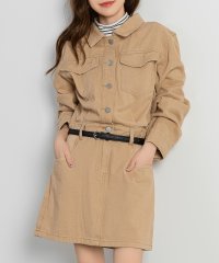 TeddyShop/テディショップ Teddyshop ワンピース レディース セパレート風ショート丈デニムワンピース/504607892