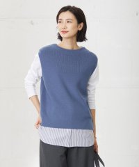 J.PRESS LADIES（LARGE SIZE）/【洗える】DRALON MERINO ニット ベスト/505500294