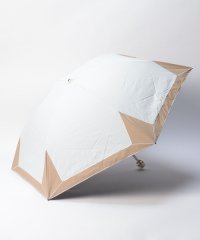FURLA/晴雨兼用折りたたみ日傘　バイカラーロゴ刺繍/505601379