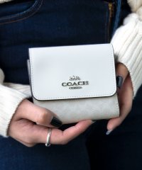COACH/COACH コーチ SMALL TRIFOLD WALLET シグネチャー 三つ折り 財布/505623006