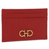 FERRAGAMO/フェラガモ FERRAGAMO 名刺入れ・カードケース ガンチーニ レッド レディース FERRAGAMO 220007 746668/505624250
