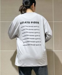 GELATO PIQUE HOMME/【HOMME】インレイバックロゴプルオーバー/505626172