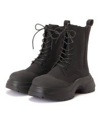 Lace Ladies/レースレディース Lace Ladies サイドゴアレースアップ厚底ブーツ/505603817