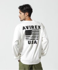 AVIREX/《WEB&DEPOT限定》AMERICAN FLAGS L/S T－SHIRT / アメリカン フラッグス 長袖 Tシャツ / AVIREX/505624739