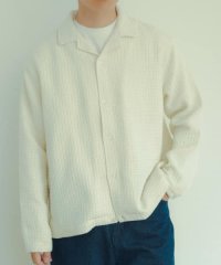 ITEMS URBANRESEARCH/ケーブルオープンカラー シャツ/505627759