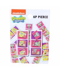 cinemacollection/シネマコレクション cinemacollection スポンジボブ ピアス BO 6Pピアス アクセサリー SL 粧美堂 プレゼント キャラクター グッズ/505627915