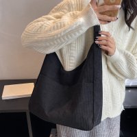 miniministore/トートバッグ コーデュロイ 無地 肩掛け/505628054