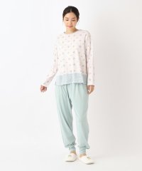  LAURA ASHLEY/クラウディアズ フレンド柄 シルキータッチ天竺 ルームウェア/505628344