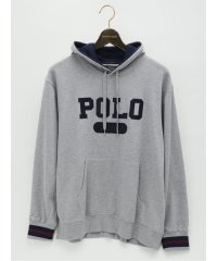 GRAND-BACK/【大きいサイズ】ポロ/POLO 裏毛ロゴ プルパーカー 長袖 メンズ Tシャツ カットソー カジュアル インナー ビジネス ギフト プレゼント/505628411