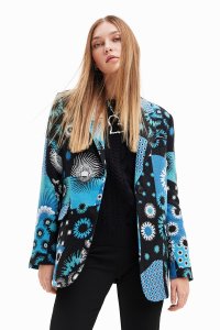 Desigual/デシグアル Desigual パッチワーク ジャカードブレザー/505382441