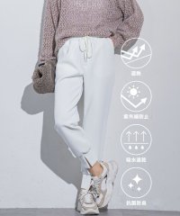 VICKY/【ビッキー定番/ロングシーズン大活躍の多機能素材/L号サイズ/新色登場！】裾スリットジョガーパンツ《洗濯機で洗える》/505564974