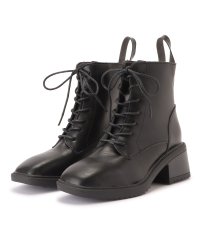 Lace Ladies/レースレディース Lace Ladies スクエアトゥレースアップショートブーツ/505603834