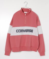 CONVERSE/【CONVERSE/コンバース】裏毛切替配色スタンド襟ハーフジッププルオーバー/505615541